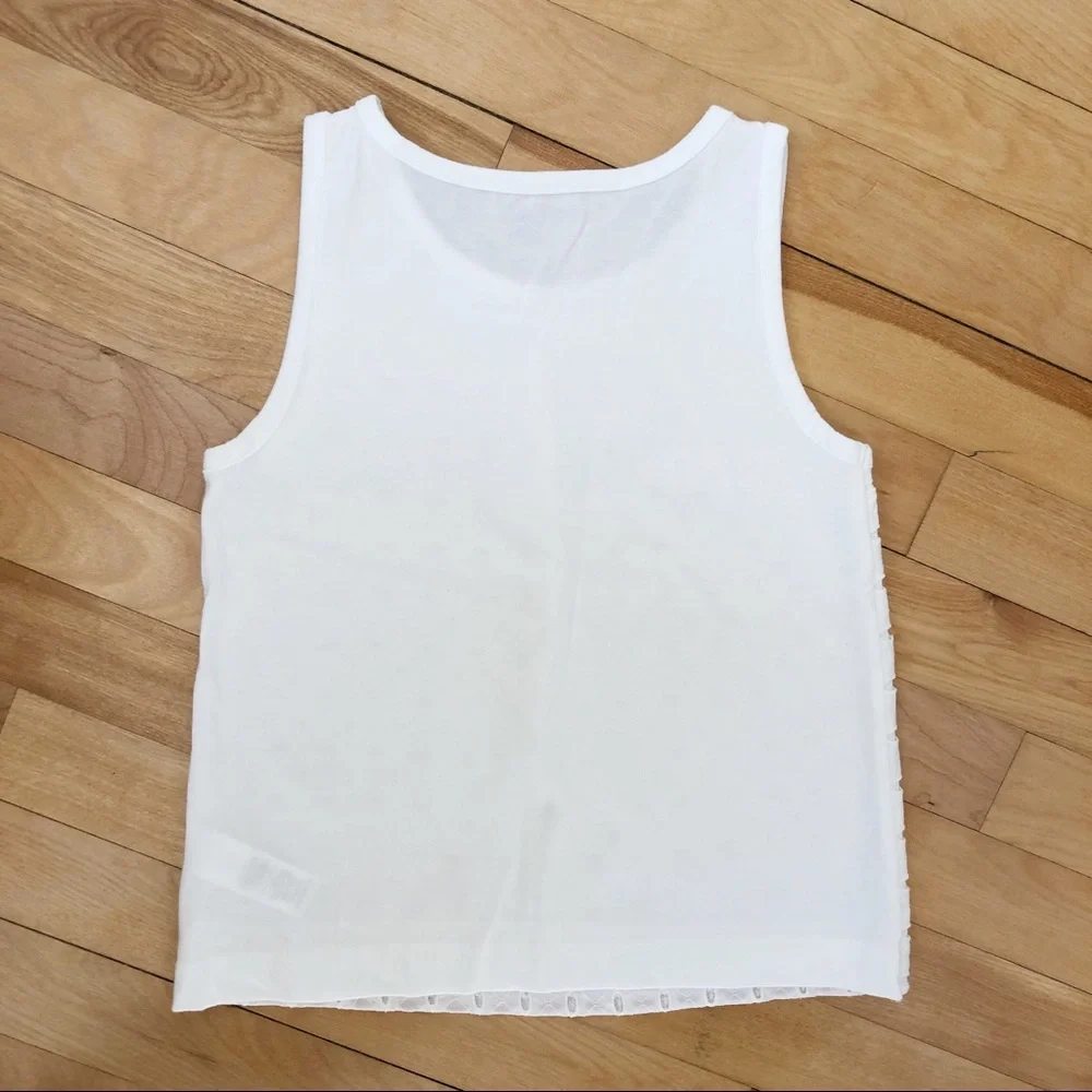 NWOT Gap Kids Eyelet Tank - S
